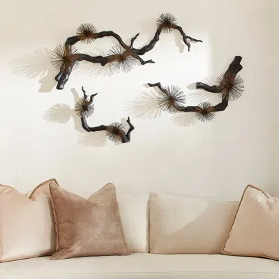 Cyan Design Ichiyo 28.25" Novelty Wall Décor In Off White,walnut