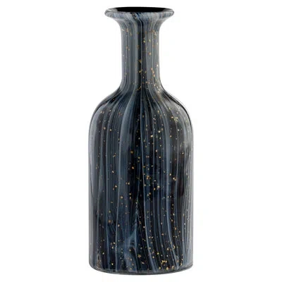 Cyan Design Infinity Handmade Glass Table Vase In Black,gray,gold