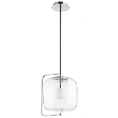 Cyan Design Isotope 1 - Light Single Cylinder Pendant In Silver