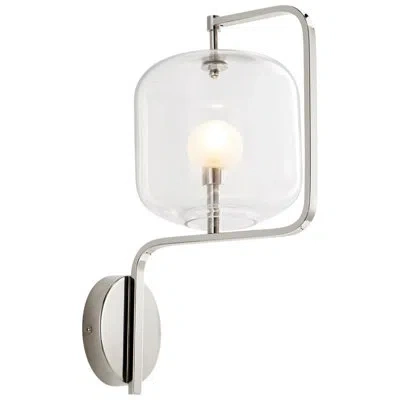 Cyan Design Isotope 1-light Armed Sconce In Silver