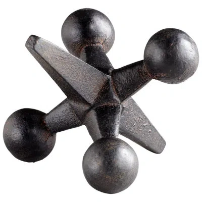 Cyan Design Jack Sculpture In Black
