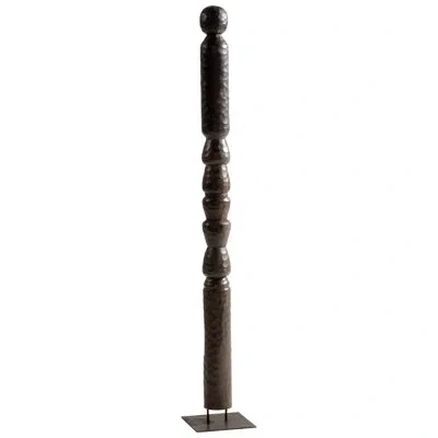 Cyan Design Kinsey Totem Sculpture In Black