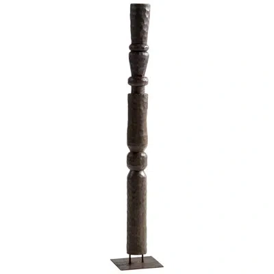 Cyan Design Kinsey Totem Sculpture In Black;white