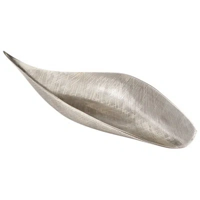 Cyan Design Laurel Decorative Serving Tray In Silver