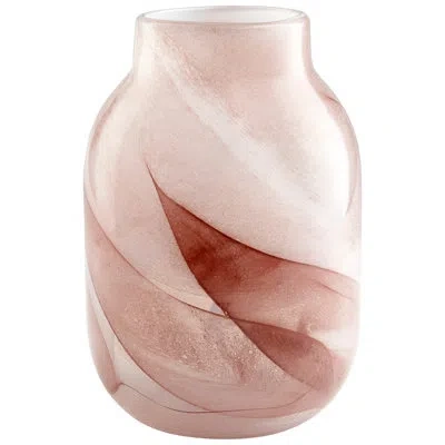 Cyan Design Mauna Loa Decorative Table Vase In White;pink;plum