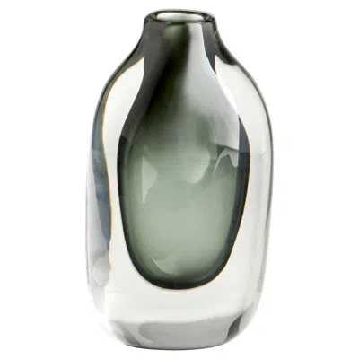 Cyan Design Moraea Handmade Glass Table Vase In Green;gray;clear