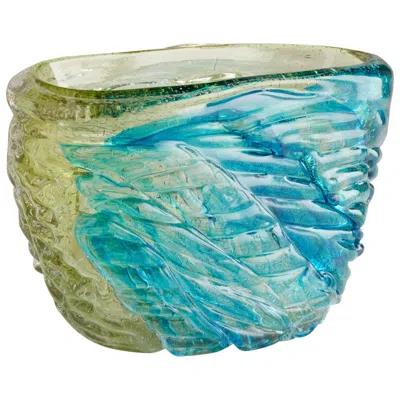 Cyan Design Oceanus Oval Bowl-blue Gn