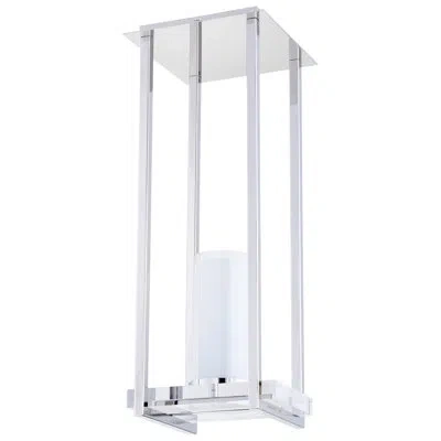 Cyan Design Orion 1-light Single Square / Rectangle Pendant In Polished Nickel