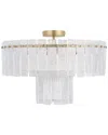 Cyan Design Othello 7-light Ceiling Mount In Brass