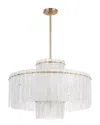 Cyan Design Othello 9-light Chandelier In Brass