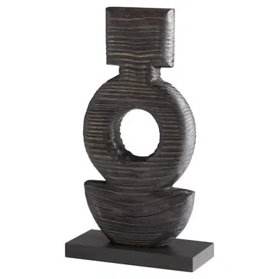 Cyan Design Oval Sculpture