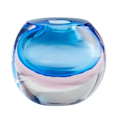 Cyan Design Oxblend Decorative Table Vase In Blue