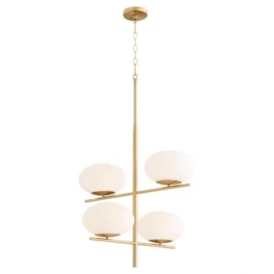 Cyan Design Pod Chandelier In Gold;white