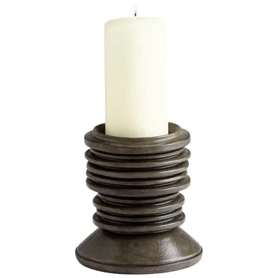 Cyan Design Provo Ceramic Tabletop Candlestick In Black
