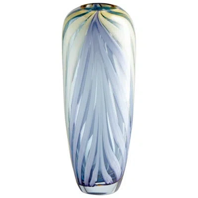 Cyan Design Rhythm Purple/yellow Glass Table Vase