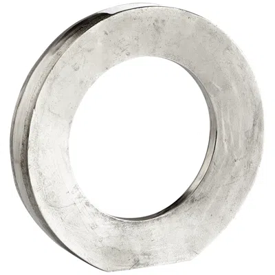 Cyan Design Rise And Shine 20 1/4" Wide Raw Nickel Modern Vase In Multi