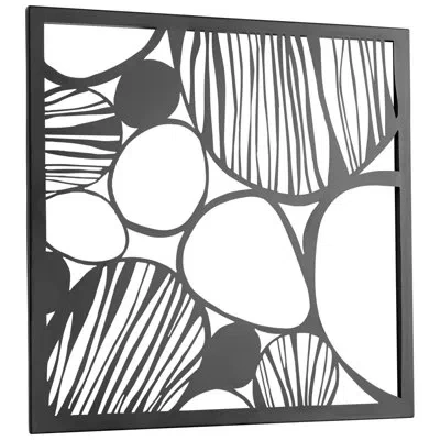 Cyan Design Roccia Wall Décor In Black;gray