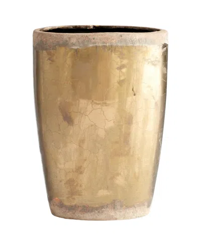Cyan Design Rosen Planter In Brass