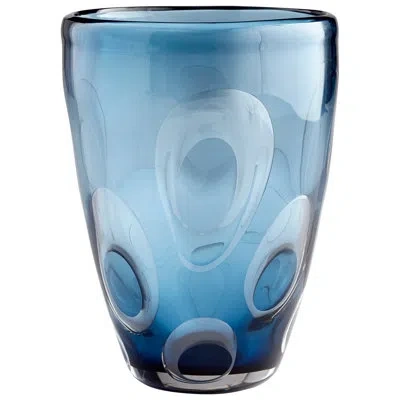 Cyan Design Royale Blue Glass Table Vase