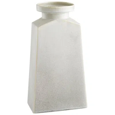 Cyan Design Santorini Ceramic Table Vase In Neutral