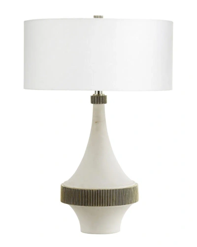 Cyan Design Saratoga Table Lamp By J. Kent Martin In White