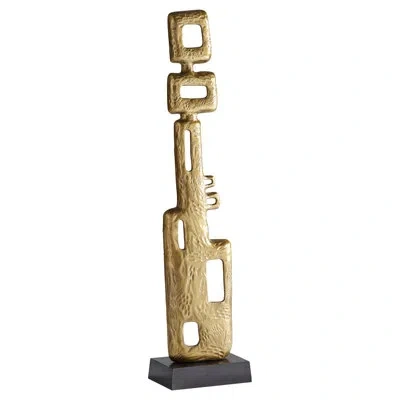 Cyan Design Sargon Lux Decorative Sculpture In Gold