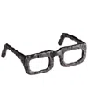 Cyan Design Sculptured Spectacles In Bronze