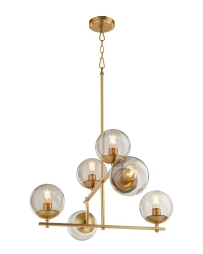 Cyan Design Small Edmonds Chandelier In Brass