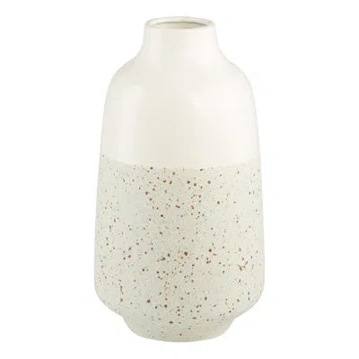 Cyan Design Summer Shore Decorative Vase In White;green;cream;ivory