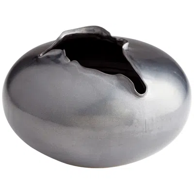 Cyan Design Tambra Large 14" Wide Modern Ceramic Vase In Gray