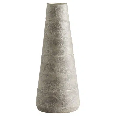Cyan Design Thera Earthenware Table Vase In Gray
