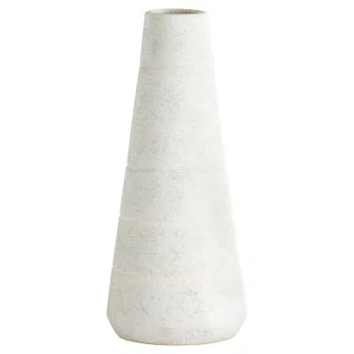Cyan Design Thera Handmade Earthenware Table Vase By J. Kent Martin In White
