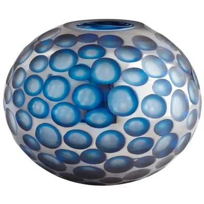 Cyan Design Toreen  Blue Glass Table Vase