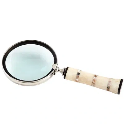 Cyan Design Watson Decorative Watson Magnifier In Silver