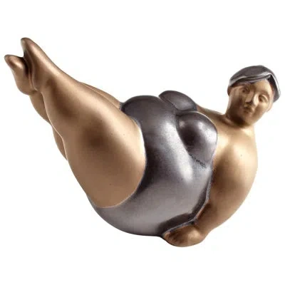 Cyan Design Yoga Betty Figurine In Bronze,black