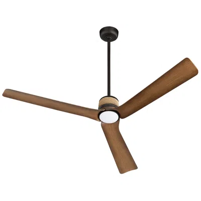 Cyan Design Zonda Ceiling  Fan - Oiled Bronze - Medium Oak