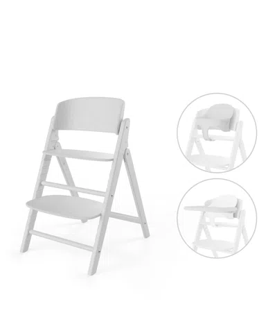 Cybex Click & Fold 3-in-1 High Chair Set In White