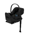 Cybex Cloud G Lux Comfort Extend Infant Car Seat In Moon Black