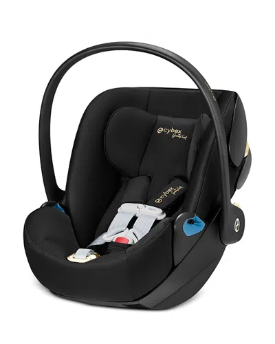 Cybex Cloud T Comfort Extend Infant Car Seat With Sensorsafe - Jeremy Scott Wings In Black