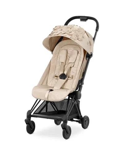 Cybex Coa Compact Lightweight Stroller In Simply Flowers Beige