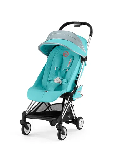 Cybex Coya Compact Lightweight Travel Ready Stroller - Jeremy Scott Car In Blue