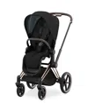 Cybex E-priam 2 Smart Stroller In Rose Gold In Deep Black