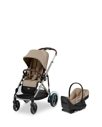 Cybex Egazelle S Stroller + Cloud G Pro Travel System In Brown