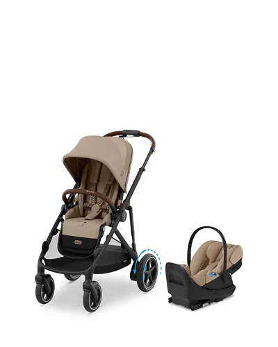 Cybex Egazelle S Stroller + Cloud G Pro Travel System In Brown