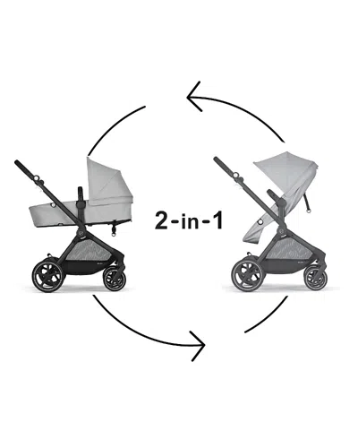 Cybex Eos 5-in-1 Travel System Stroller + Lightweight Aton G Infant Car Seat