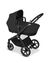 Cybex Eos Lux 2 In 1 Stroller In Moon Black