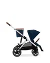 Cybex Gazelle S Single To Double Stroller In Ocean Blue