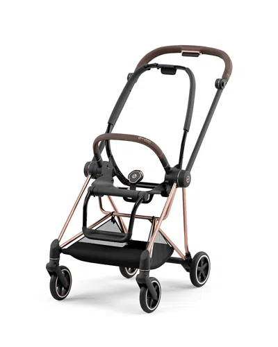 Cybex Mios 3 Stroller Frame In Rose Gold/brown