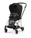 Cybex Mios 3 Stroller In Rose Gold Frame/sepia Black Seat Pack