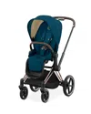 Cybex Priam 4 Stroller Rose Gold Frame In Blue